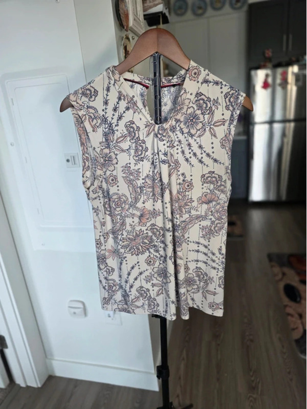 Tommy Hilfiger Sleeveless Floral Print Blouse